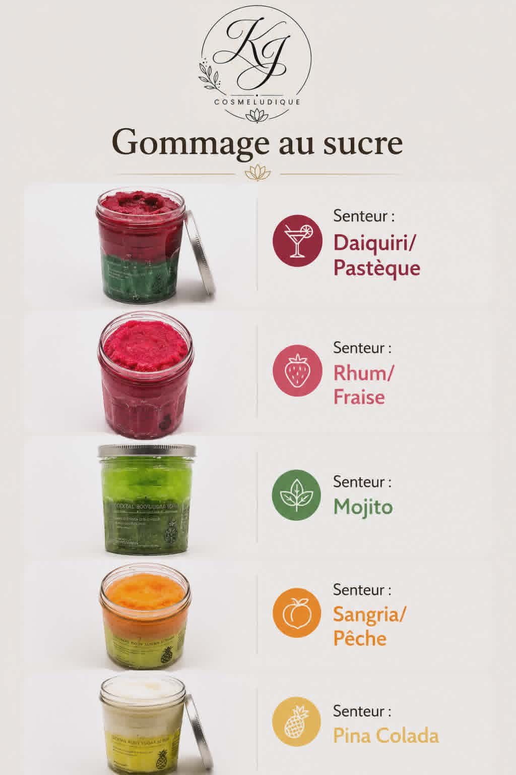 Gommage au sucre