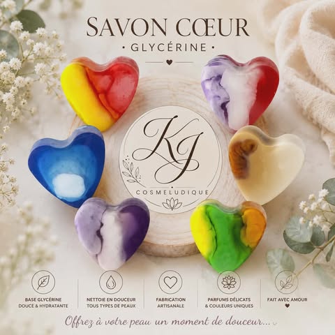 Savon Cœur Glycérine