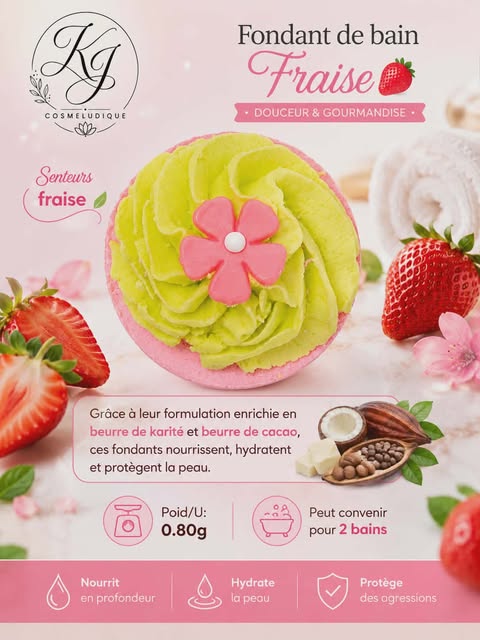 Cupcake de bain