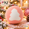Boule de bain Sapin enchanté rose – Parfum infusion vertse– 125 g
