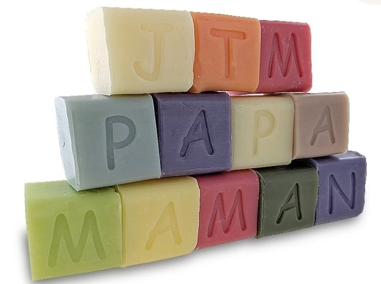 Lettre en savon