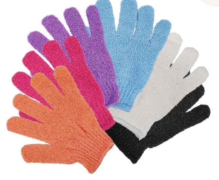 Gants de gommage