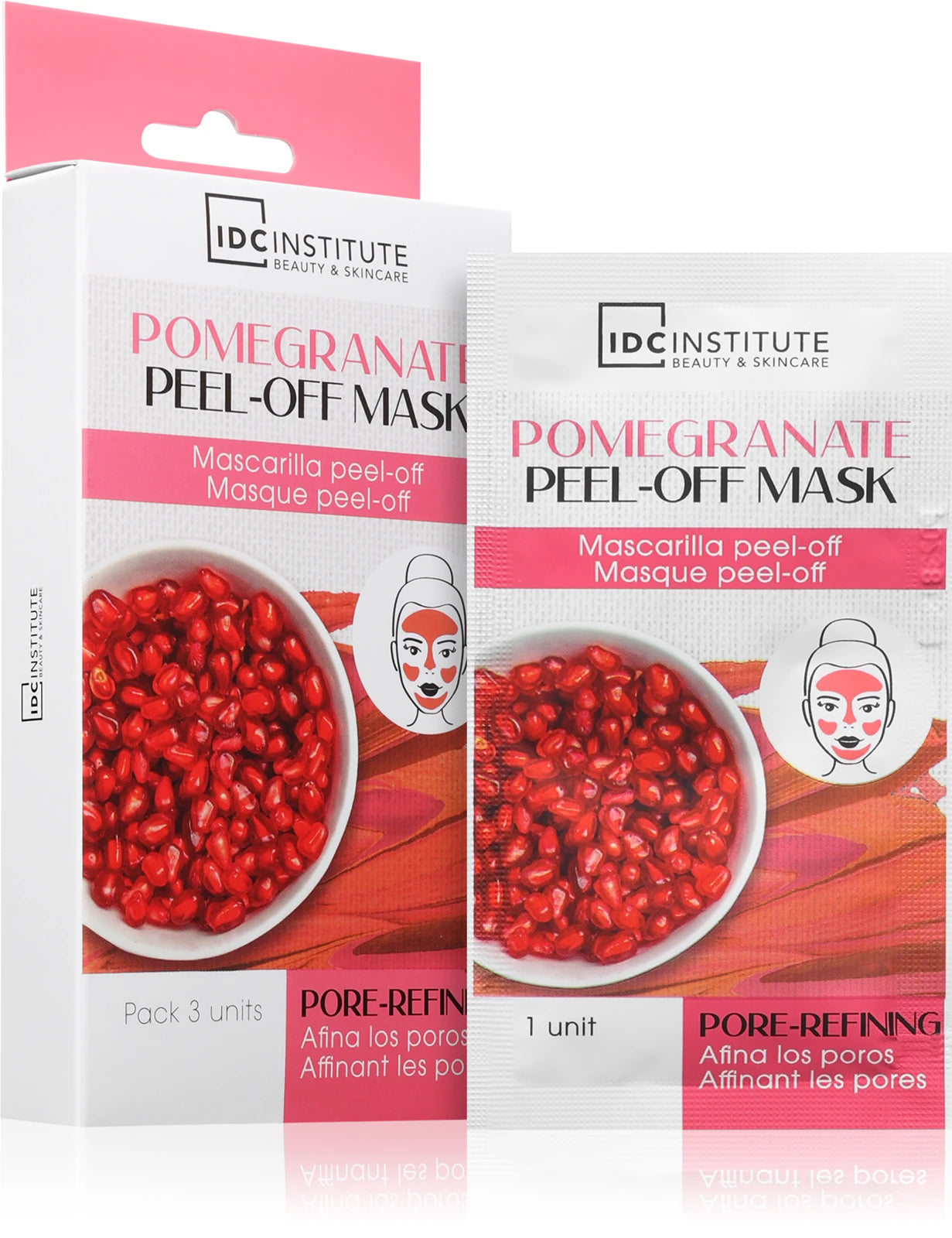 Masque visage peel off